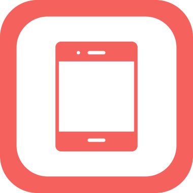 tablet simge vektör illüstrasyonu