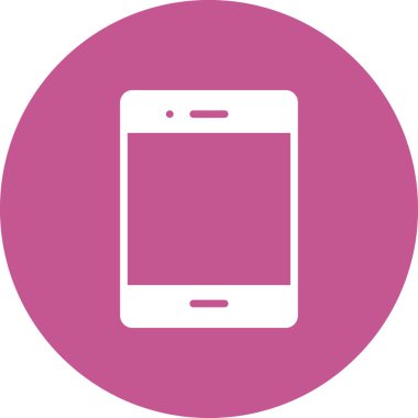 tablet simge vektör illüstrasyonu