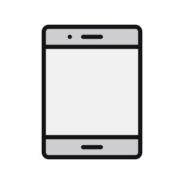 tablet simge vektör illüstrasyonu