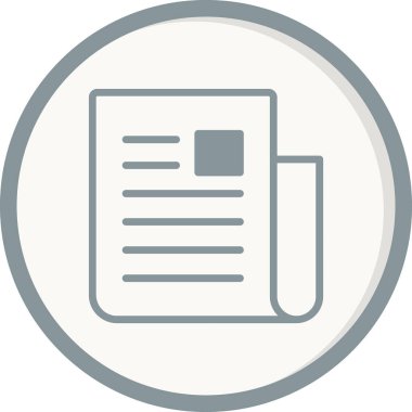 Madde basit simgesi, vektör illüstrasyonu