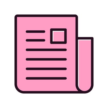 Madde basit simgesi, vektör illüstrasyonu