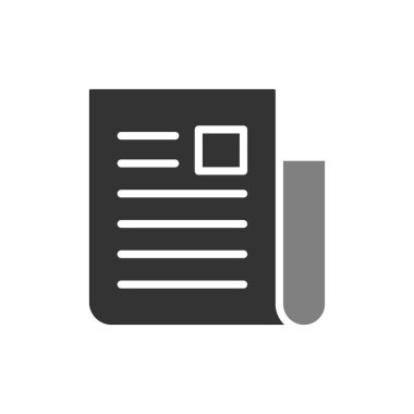 Madde basit simgesi, vektör illüstrasyonu