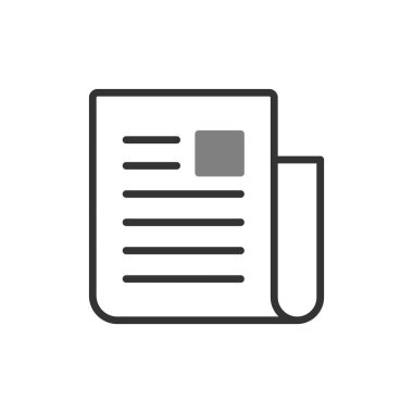 Madde basit simgesi, vektör illüstrasyonu