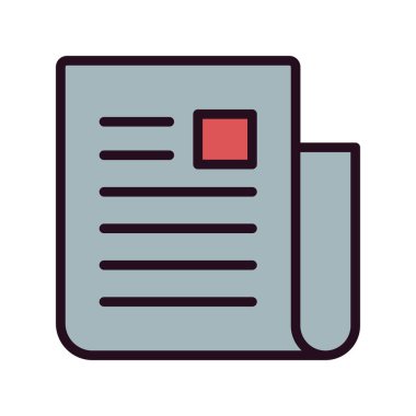 Madde basit simgesi, vektör illüstrasyonu