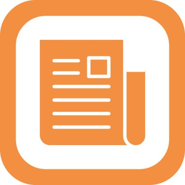 Madde basit simgesi, vektör illüstrasyonu