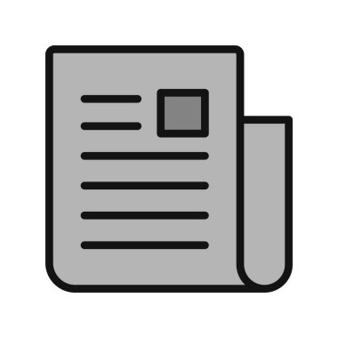 Madde basit simgesi, vektör illüstrasyonu