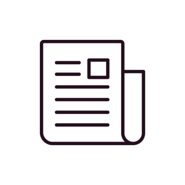 Madde basit simgesi, vektör illüstrasyonu