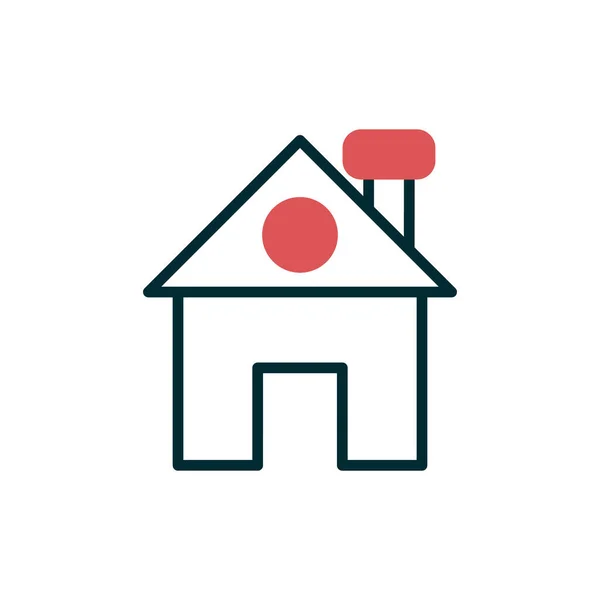 House Icon Simple Vector Illustration — Stock Vector