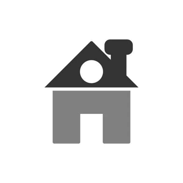 Haus Symbol Einfache Vektor Illustration — Stockvektor