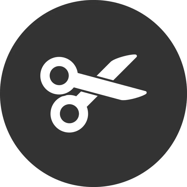 Scissors Icon Vector Sign Illustration — Stockvektor