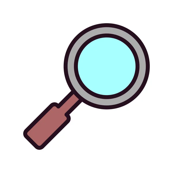 Search Web Icon Illustration — Archivo Imágenes Vectoriales