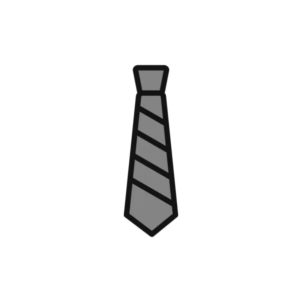 Επίπεδο Εικονίδιο Της Γραβάτας — Διανυσματικό Αρχείο