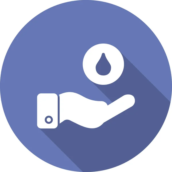Icono Simple Desinfectante Ilustración Vectorial — Vector de stock