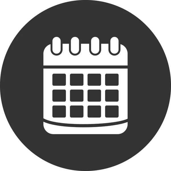 Calendar Icon Vector Illustration Design — Stock Vector