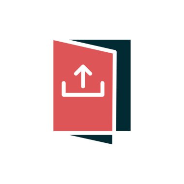 Basit simge, vektör illüstrasyonundan çık