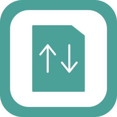 Dosya simgesi, vektör illüstrasyon tasarımı