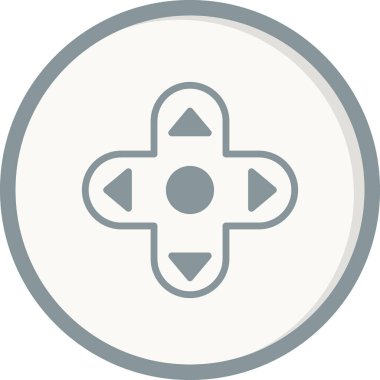 joystick modern simge vektör çizimi