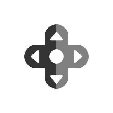 joystick modern simge vektör çizimi