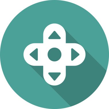 joystick modern simge vektör çizimi