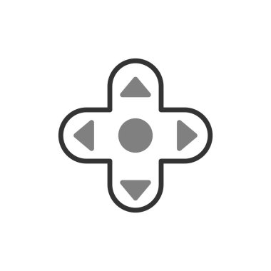 joystick modern simge vektör çizimi