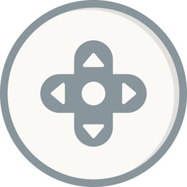 joystick modern simge vektör çizimi