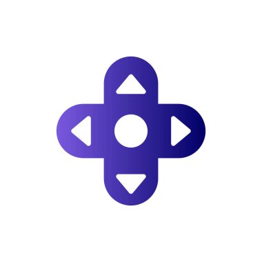 joystick modern simge vektör çizimi