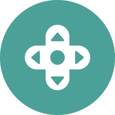 joystick modern simge vektör çizimi