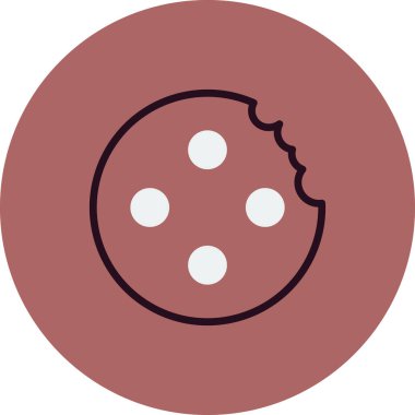 Konuşma balonu. Basit vektör illüstrasyonu