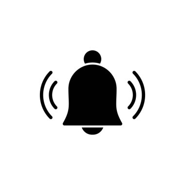 Notification simple icon, vector illustration