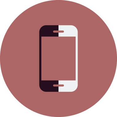 Modern akıllı telefon simgesi, vektör illüstrasyon tasarımı