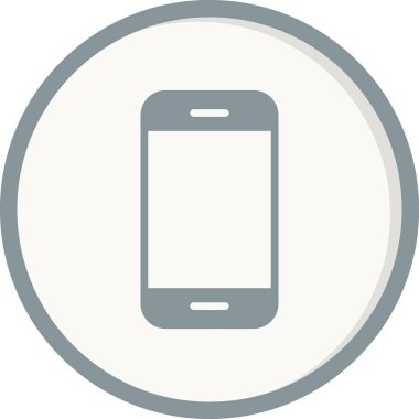 Modern akıllı telefon simgesi, vektör illüstrasyon tasarımı