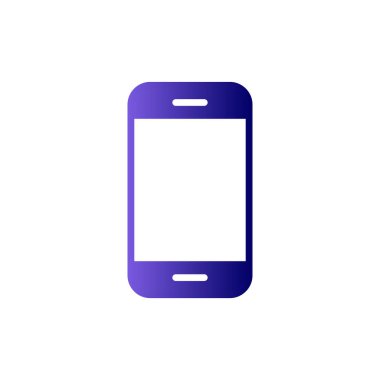 Modern akıllı telefon simgesi, vektör illüstrasyon tasarımı