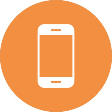 Modern akıllı telefon simgesi, vektör illüstrasyon tasarımı