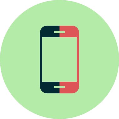 Modern akıllı telefon simgesi, vektör illüstrasyon tasarımı