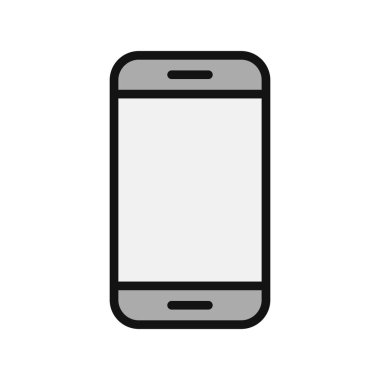 Modern akıllı telefon simgesi, vektör illüstrasyon tasarımı