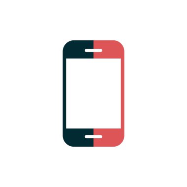 Modern akıllı telefon simgesi, vektör illüstrasyon tasarımı