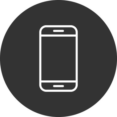 Modern akıllı telefon simgesi, vektör illüstrasyon tasarımı