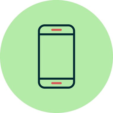 Modern akıllı telefon simgesi, vektör illüstrasyon tasarımı