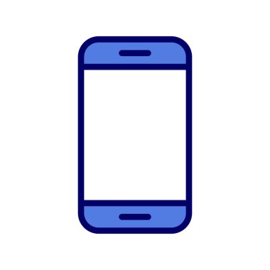 Modern akıllı telefon simgesi, vektör illüstrasyon tasarımı
