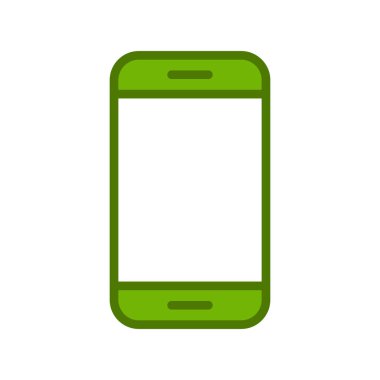 Modern akıllı telefon simgesi, vektör illüstrasyon tasarımı