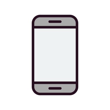 Modern akıllı telefon simgesi, vektör illüstrasyon tasarımı