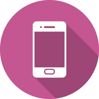 Akıllı telefon simgesi, vektör illüstrasyon tasarımı