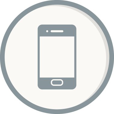 Akıllı telefon simgesi, vektör illüstrasyon tasarımı