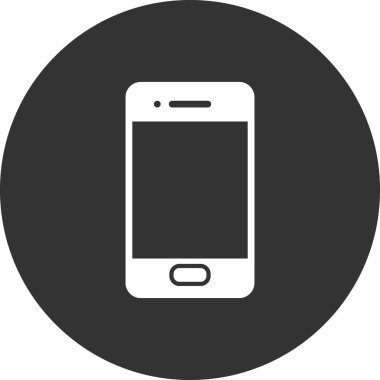 Akıllı telefon simgesi, vektör illüstrasyon tasarımı