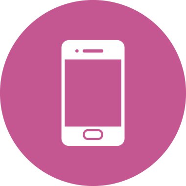 Akıllı telefon simgesi, vektör illüstrasyon tasarımı