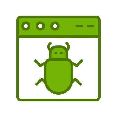 Web tarayıcı simgesi, vektör illüstrasyon tasarımı