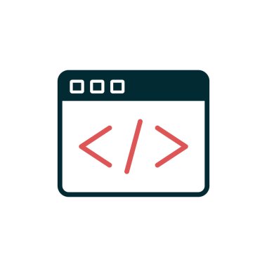 simple web interface icon, vector illustration