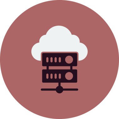 Bulut hesaplama. Web simgesi