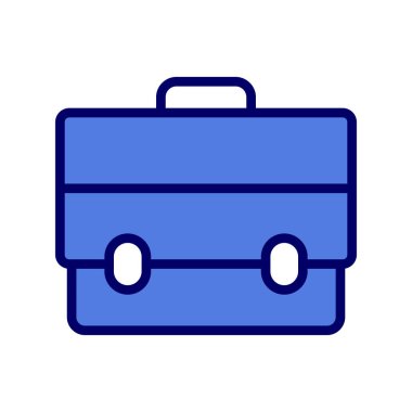 Evrak Çantası'nı basit simgesi, vektör çizim