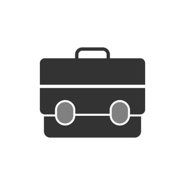 Evrak Çantası'nı basit simgesi, vektör çizim